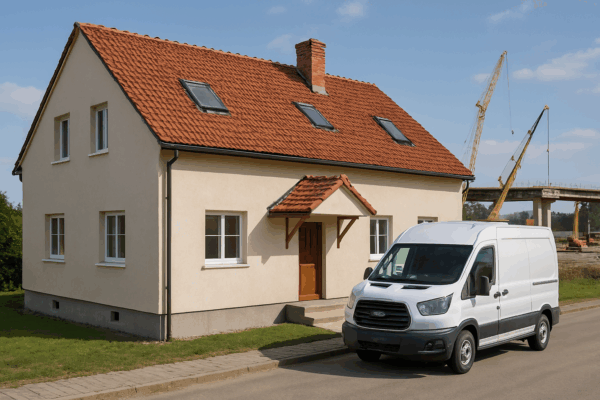 Dlouhodobý pronájem rodinného domu v okolí Kaplice pro stavební firmu (D3)